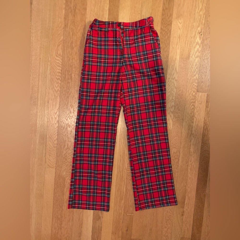 Brandy Melville Red Tilden Pants
